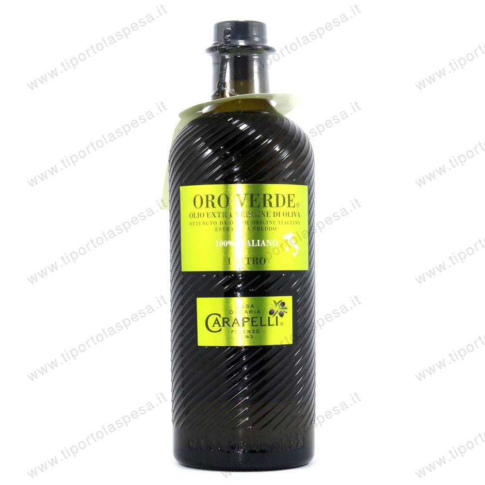 Olio extra vergine oliva Oro Verde Carapelli lt.1 100% Italiano