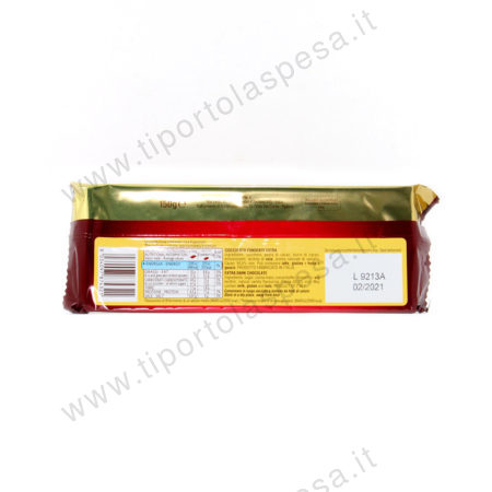 Tavoletta cioccolato lingotto fondente extra Motta gr.150 - immagine 2