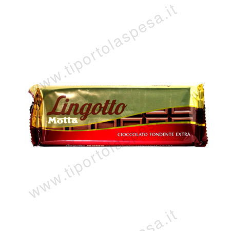 Tavoletta cioccolato lingotto fondente extra Motta gr.150