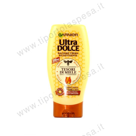 Balsamo ultra dolce Garnier crema ricostituente Tesori di Miele ml.250