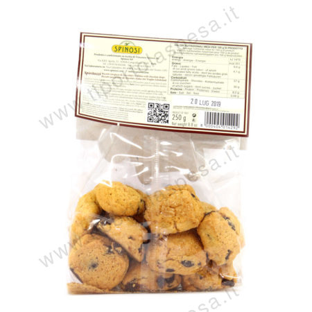 Biscotti Spiritozzi con goccie cioccolato Spinosi gr.250 - immagine 2