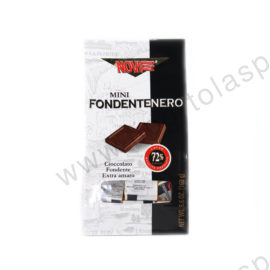 Cioccolatini mini fondente extra amaro nero Novi Fondentenero gr.160