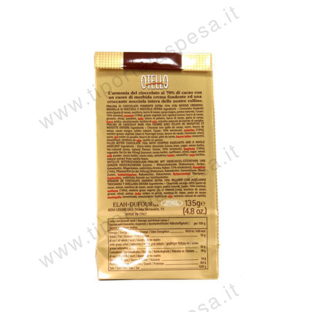 Cioccolatini fondente extra Otello noir Novi gr.135 - immagine 2