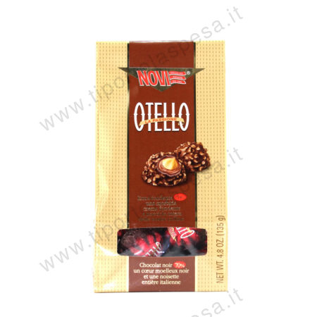 Cioccolatini fondente extra Otello noir Novi gr.135