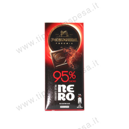 Cioccolato tavoletta Nero Perugina fondente 95% gr.85
