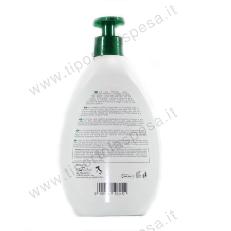 Sapone liquido BIO muschio bianco e aloe vera Naturaverde ml.500 - immagine 2