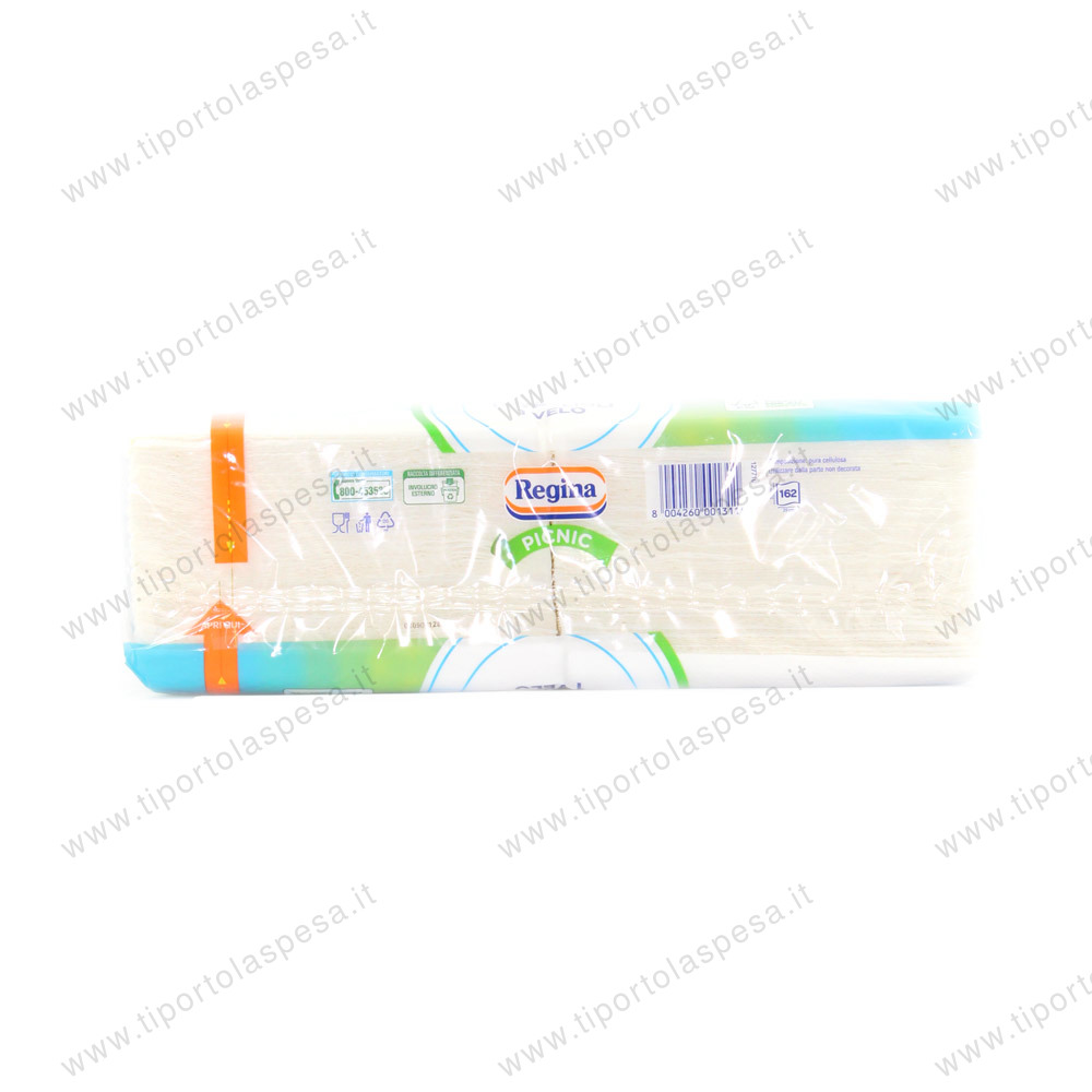 Tovaglioli decorati Regina pic nic 1 velo x 162 - immagine 2