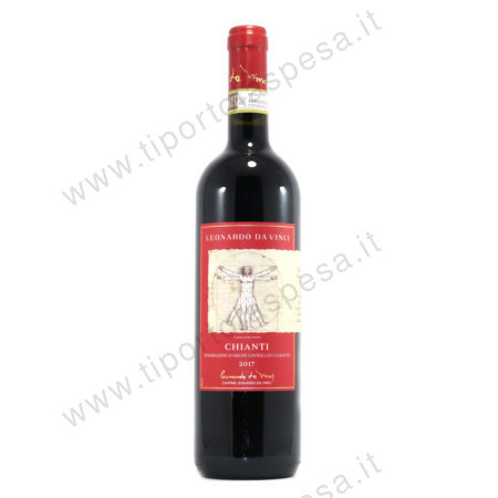 Vino rosso Chianti DOCG Leonardo da Vinci cl.75