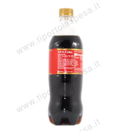 Coca Cola senza caffeina bottiglia cl.66 - immagine 2