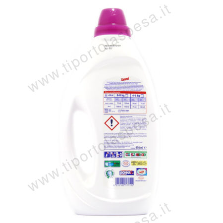 Detersivo bucato liquido General colore 19 lavaggi ml.950 - immagine 2