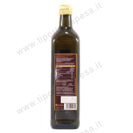 Olio extra vergine oliva fruttato leggero di Bari DOP linea Gusto & Passione cl.75 - immagine 2