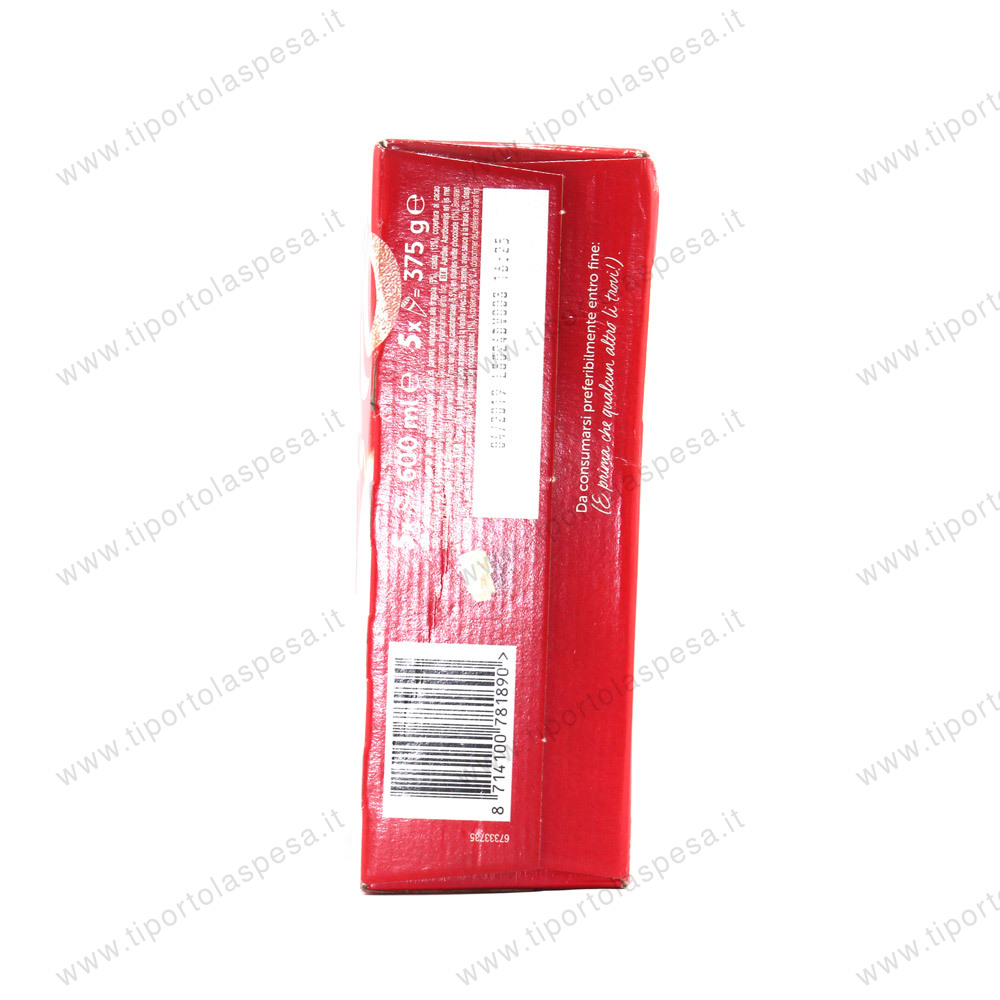 Gelato Cornetto panna, fragola e strawberry x 5 gr.375 - immagine 2