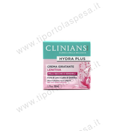 Crema idratante lenitiva Clinians ml.50