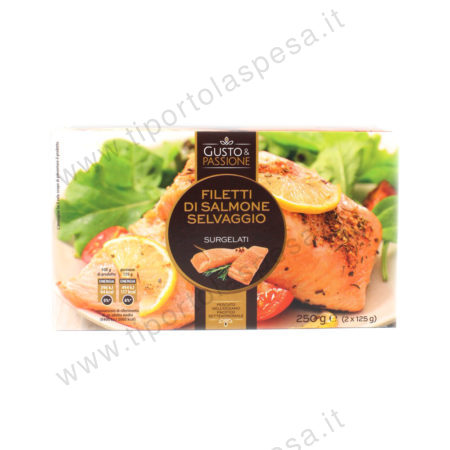 Fiori di salmone selvaggio x 2 linea Gusto & Passione gr.250