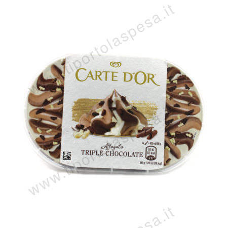 Gelato carte D’Or al cioccolato affogato al cioccolato fondente gr.500