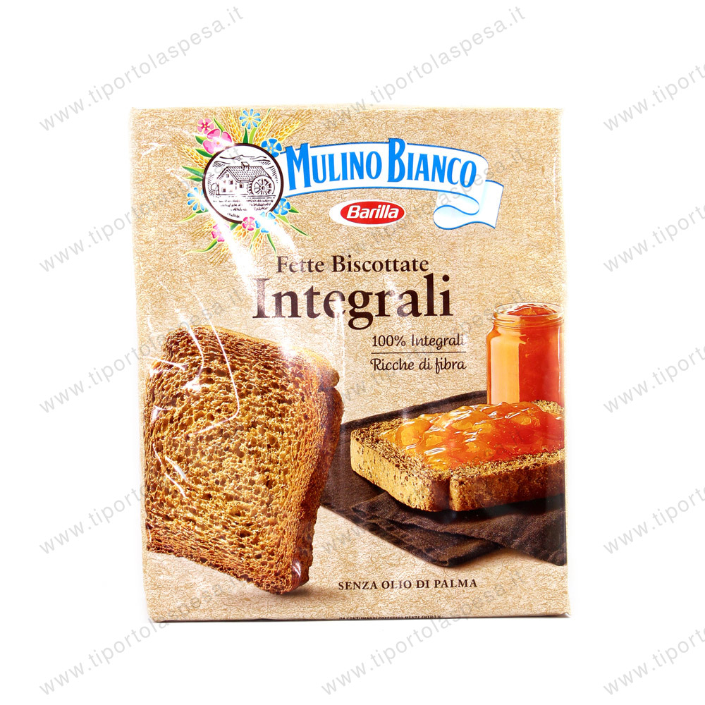 Fette biscottate integrali Mulino Bianco Barilla x 36 