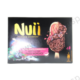 Gelato Nuii con cioccolato fondente e mirtillo di java x 4 gr.264