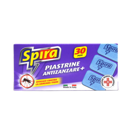 Piastrine antizanzara per elettroemanatore Spira x 30
