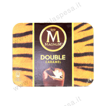 Gelato magnum double caramel x 4