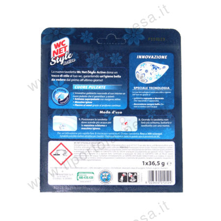 Tavoletta Wc Net style active blue sensation - immagine 2