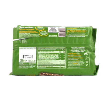 Cracker integrali riso su riso Galbusera gr.380 - immagine 2