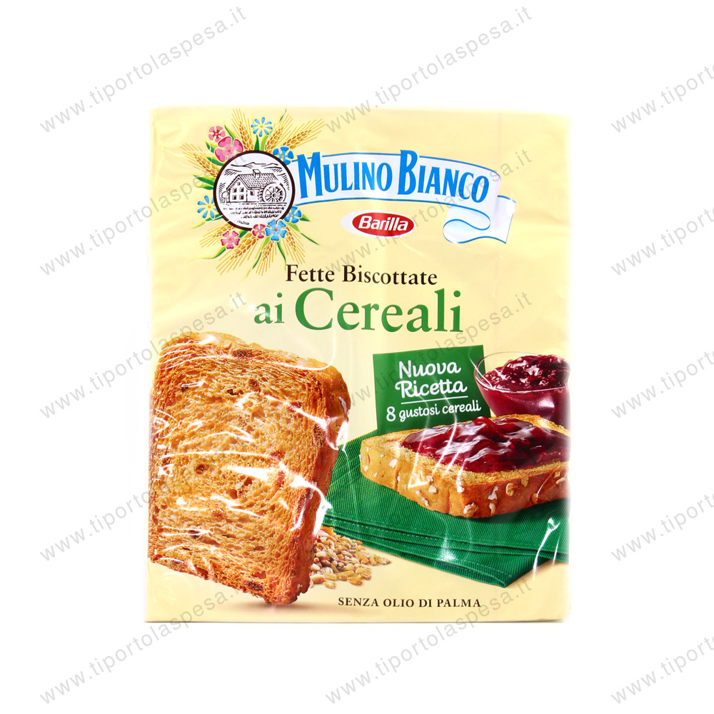Fette biscottate cereali Mulino Bianco Barilla x 32