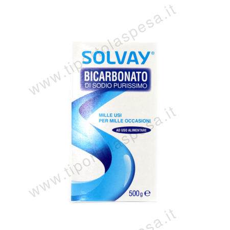 Bicarbonato di sodio Solvay gr.500
