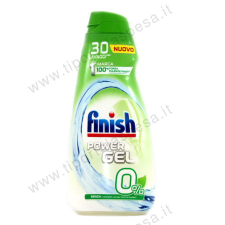 Detersivo power gel per lavastoviglie Finish ml.600