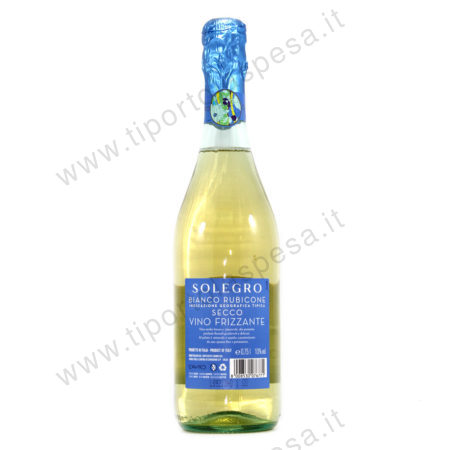 Vino bianco frizzante secco IGT Solegro cl.75 - immagine 2