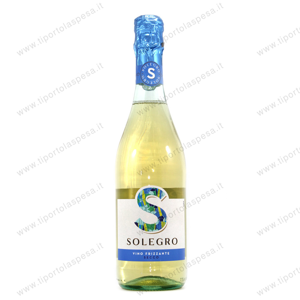 Vino bianco frizzante Solegro cl.75 www.tiportolaspesa.it