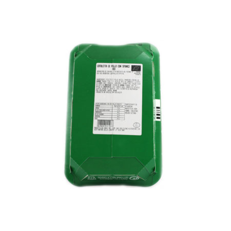 Cotoletta pollo e spinaci BIO Fileni gr.220 - immagine 2