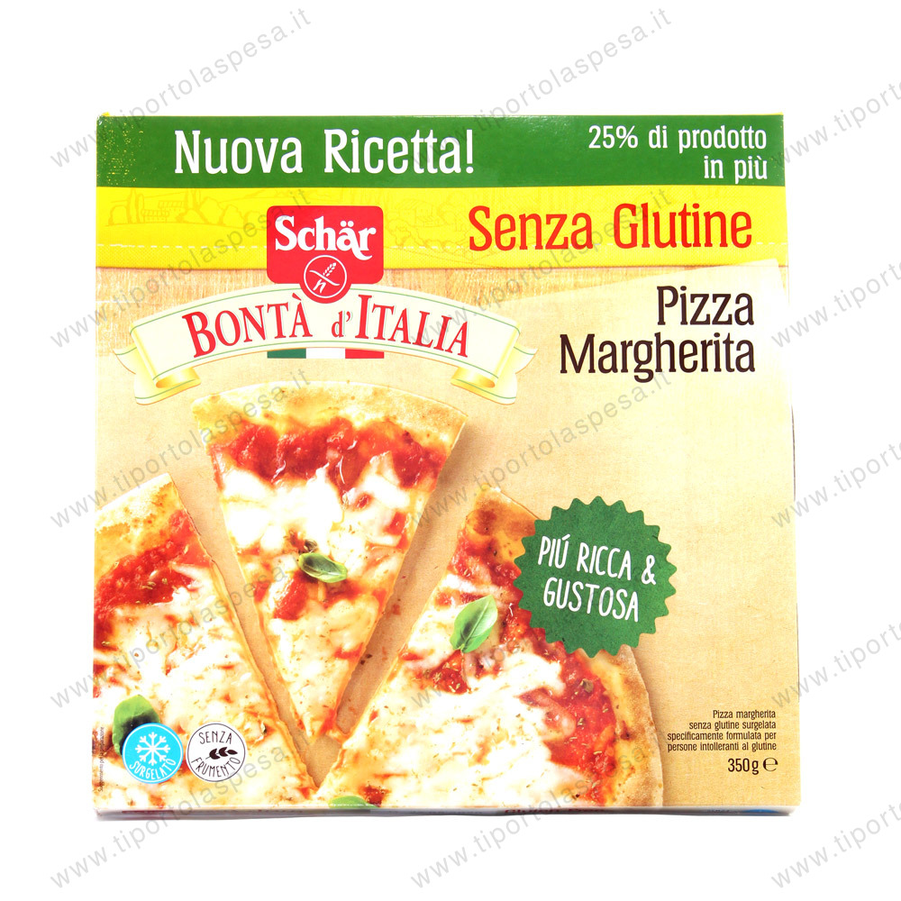 Pizza margherita Schar Bontà d'Italia gr.350