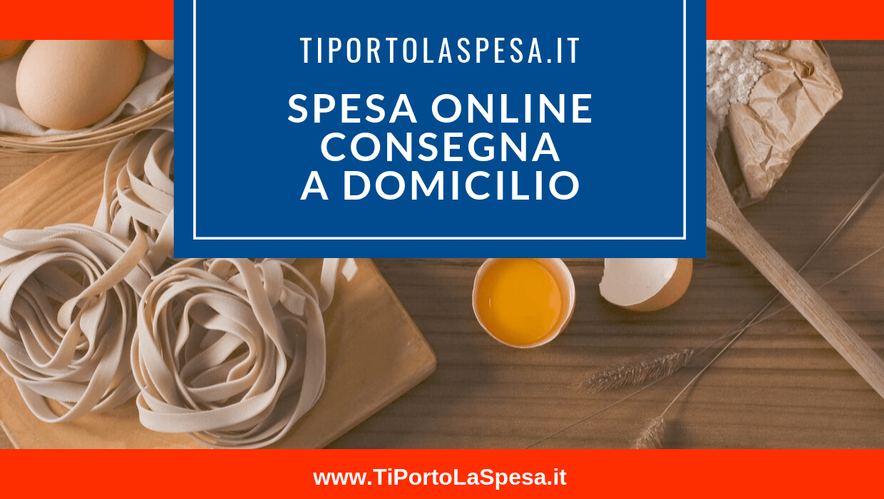 Spesa online con consegna al piano nelle Marche