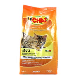 Alimento completo per gatto adulto Le Chat Monge pollo tacchino kg.1,5