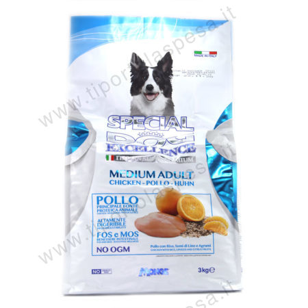 Alimento completo per cane adulto di taglia media special dog excellence Le Chat Monge kg.3