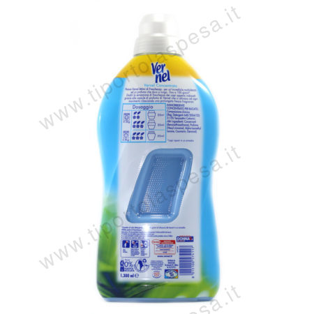 Ammorbidente concentrato Vernel blu oxygen 52 lavaggi lt.1,3 - immagine 2