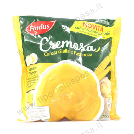 Cremosa con carota gialla e pastinaca Findus gr.600
