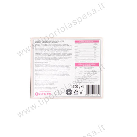 Crepes ripiene con prosciutto e formaggio x 4 gr.250 linea Sigma - immagine 2