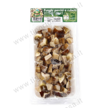 Funghi porcini a cubetti surgelati Filotei gr.200