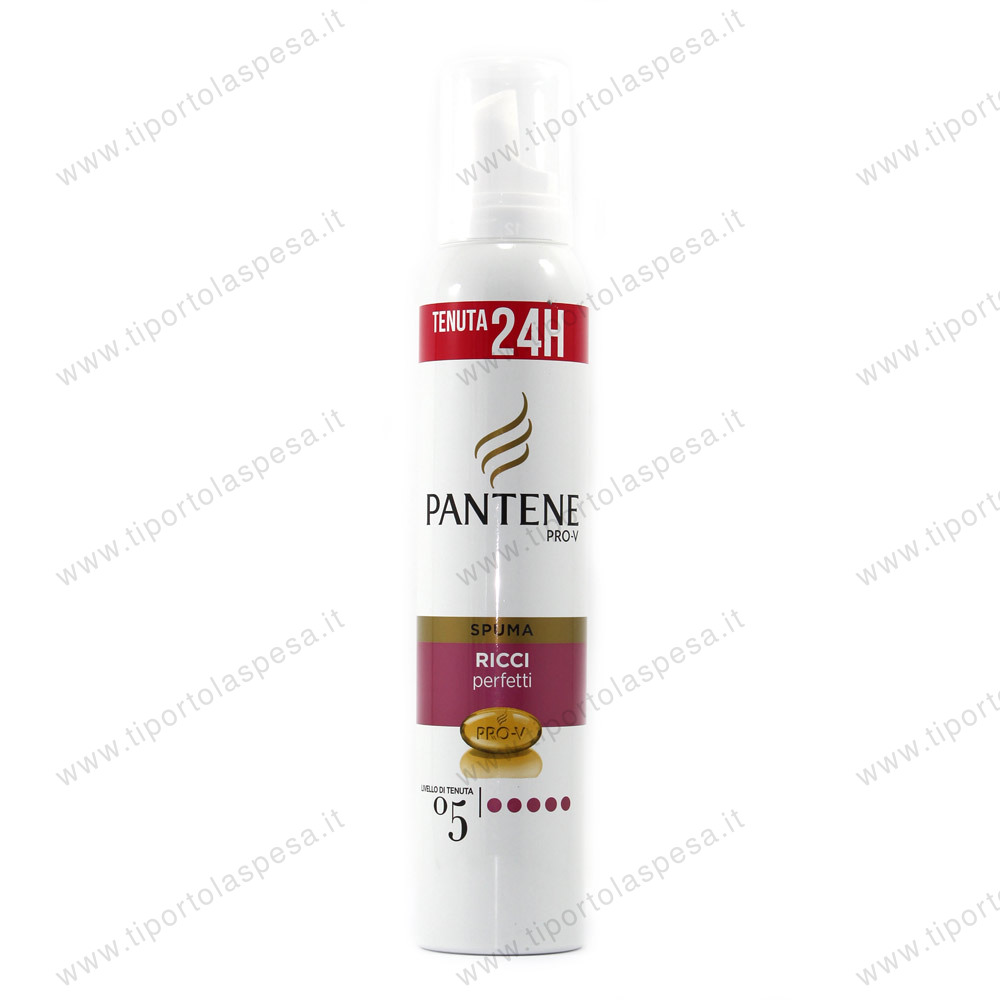 Spuma capelli ricci perfetti Pantene tenuta 24H ml.200 