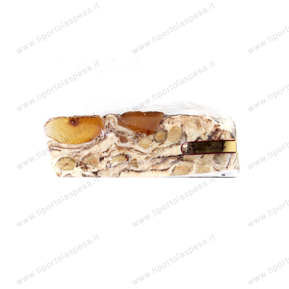 Torrone tenero con pere e cioccolato dolciaria Quaranta gr.120