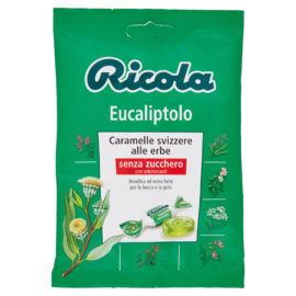 Caramelle erbe eucaliptolo Ricola gr.70 senza zucchero
