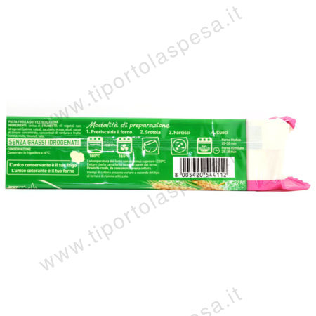 Pasta frolla rotonda sottile Buitoni gr.230 - immagine 4
