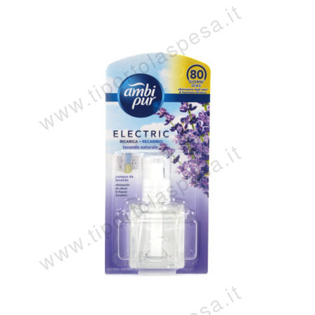 Ricarica elettrica Ambipur alla lavanda naturale ml.21,5
