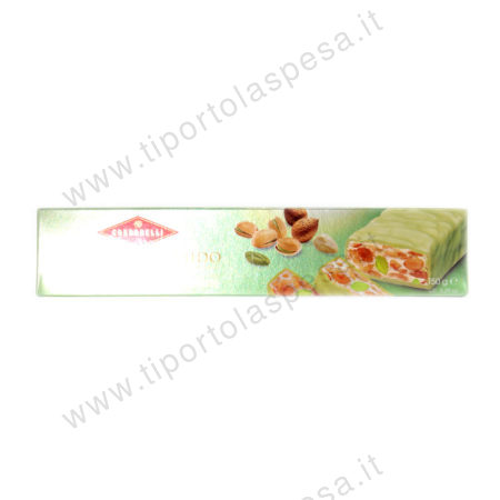 Torrone morbido Condorelli con mandorle e pistacchi gr.150