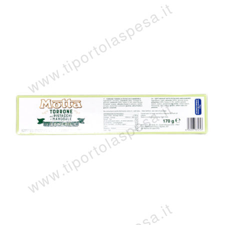 Torrone tenero alle mandorle e pistacchi Motta gr.170 - immagine 2