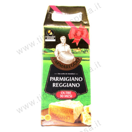 Confezione regalo Parmigiano reggiano DOP gr.800