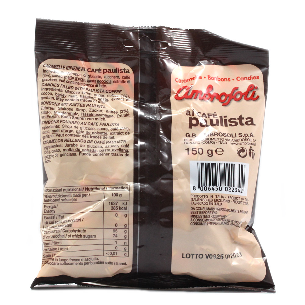 Caramelle caffè paulista Ambrosoli gr.150 - immagine 2