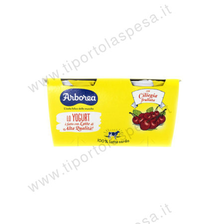 Yogurt ciliegia frullata Arborea gr.125 x 2