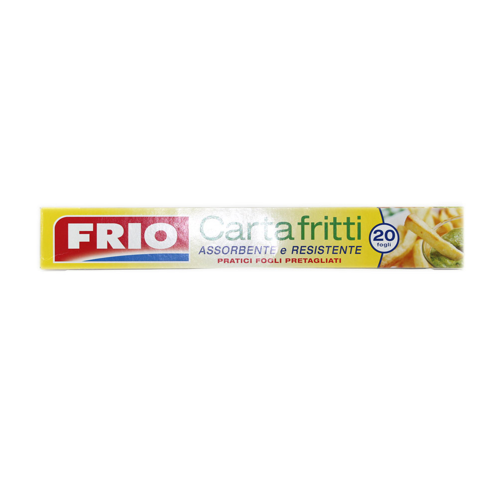 Carta Fritti - 20 Fogli Pretagliati